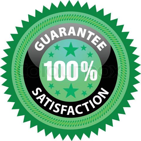 1586471 81252 100 satisfaction guaranteed sign on white background 929292de 69b2 4b47 aaf7 54c73166b74a