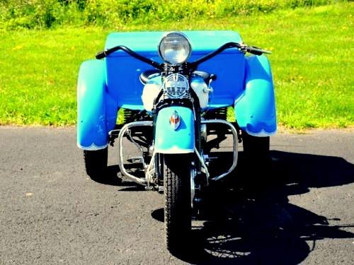 1940 1958 HARLEY DAVIDSON 45 SV SERVI CAR MOTORCYCLE