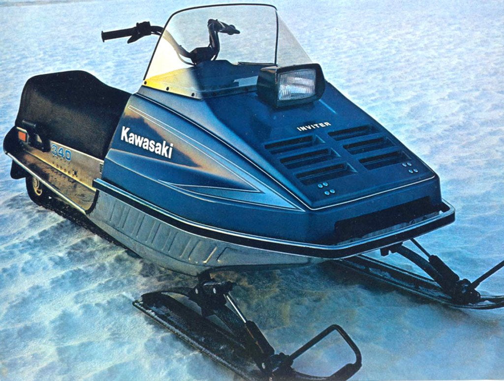 1978 Kawasaki Inviter Snowmobile