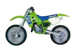 1990 1991 Kawasaki KX125 KX250 2 Stroke Motorcycle Repair