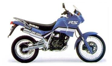 1990 DR650RS blue 370