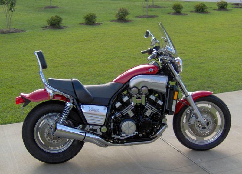1995 Yamaha VMX12 Red 8