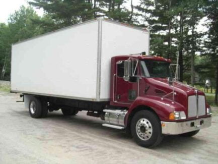 2008 kenworth t300 under cdl 26 curtain side box truck clean low mileage 291535893937 0