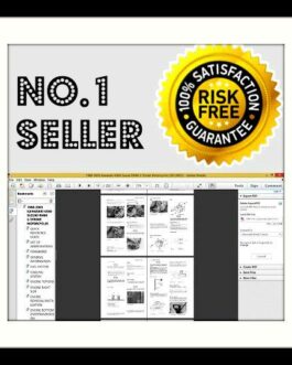 Nissan Forklift Internal Combustion F03 series Service Repair Manual