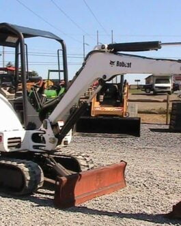 Bobcat 325 Excavator Service Manual S/N 5118 20001+