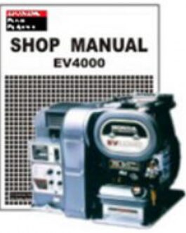 Honda EV4000 Generator Shop Manual