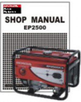 Honda EP2500CX Generator Shop Manual