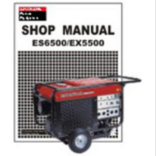 Honda ES6500 EX5500 Generator Shop Manual