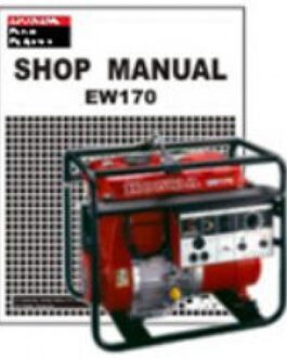 Honda EW170 Generator Shop Manual