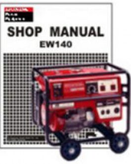 Honda EW140 Generator Shop Manual