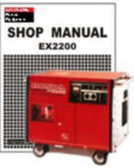 Honda EX2200 Generator Shop Manual