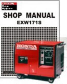 Honda EXW171S Generator Shop Manual