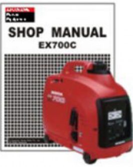Honda EX700c EU1000i Generator Shop Manual