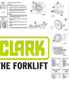 Clark Forklift C20-32CL-Lot-No-9855 Part’s Manual