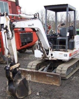 Bobcat 225 Mini Excavator Service Repair Manual Instant DOWNLOAD ( S/N 508311001-508311999 )