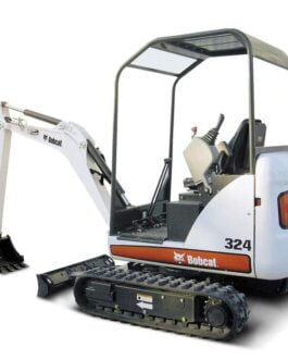 Bobcat 324 Compact Excavator Operation & Maintenance Manual S/N:  AKY511001