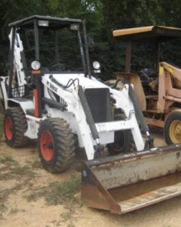 Bobcat B200 Tractor Loader Backhoe Service Manual S/N 5702