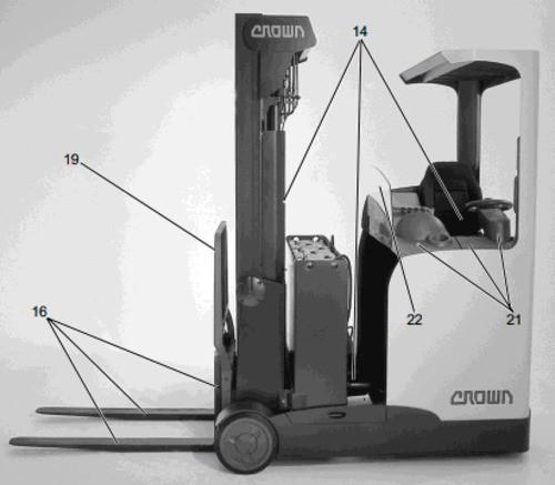 Crown ESR4000 Series Forklift Workshop Service Repair Manual