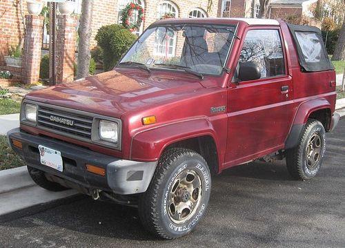 DAIHATSU FEROZA F300 ENGINE WORKSHOP SERVICE REPAIR MANUAL