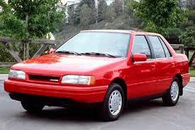 HYUNDAI EXCEL X1 1985 1989 FACTORY WORKSHOP SERVICE MANUAL