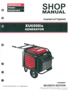 Honda EU6500 EU6500is Generator Service Repair Shop Manual