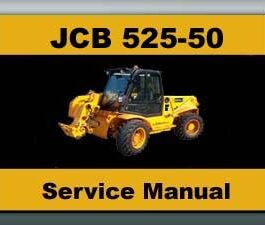 JCB 525-50 / 525-50 LOADALL WORKSHOP WORKSHOP SERVICE/ REPAIR MANUAL