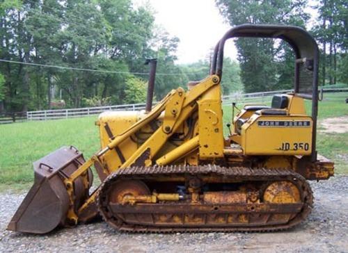 JOHN DEERE 350 CRAWLER TRACTOR 350 CRAWLER LOADER SERVICE TECHNICAL MANUAL SM2063