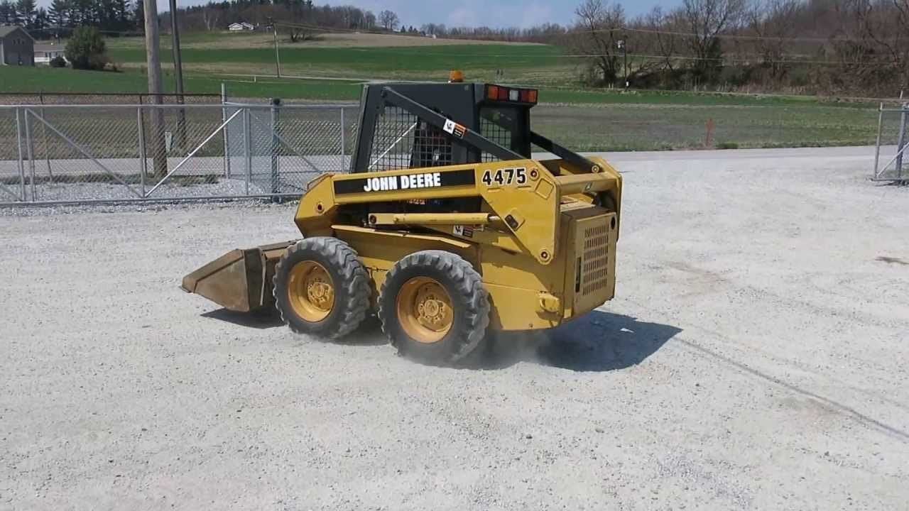 JOHN DEERE 4475 5575 6675 7775 SKID STEER LOADER