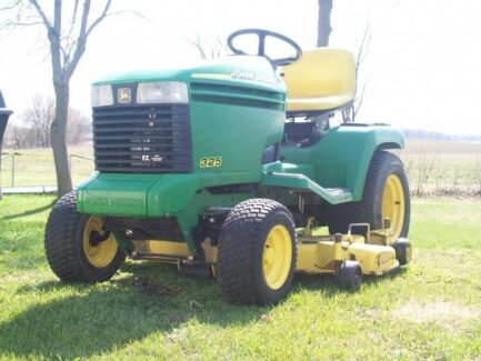John Deere 325 335 345 Lawn and Garden Tractors Technical Service Manual TM1760