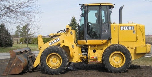 John Deere 444H, 544H 4WD Wheel Loader, TC44H, TC54H Tool Carrier Loader Service Repair Technical Manual TM1605