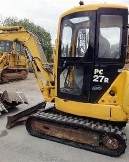 Komatsu PC20R-8 PC27R-8 Hydraulic Excavator Service Repair Workshop Manual DOWNLOAD (SN F30791 and up, F31103 and up)