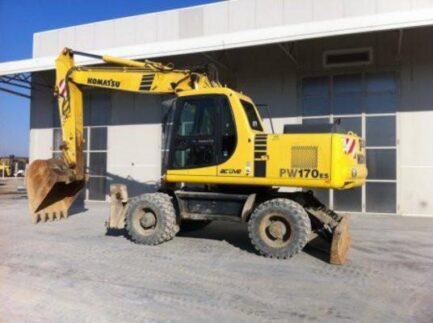 Komatsu PW170ES 6K Hydraulic Excavator Operation Maintenance Manual Download SN K34001 and up