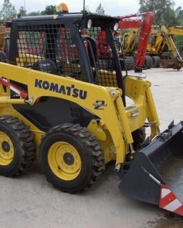 Komatsu SK714-5 Skid-Steer Loader Operation & Maintenance Manual DOWNLOAD (S/N: 37AF00004 and up )