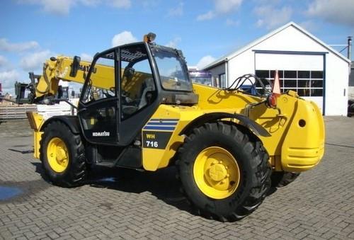 Komatsu WH609 1 WH613 1 WH713 1 WH714 1 WH714H 1 WH716 1 Telescopic Handler Operation Maintenance Manual Download