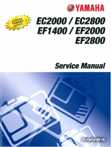 Yamaha EC 2000 EC2800 EF1400 EF2000 EF2800 Generator Service Manual
