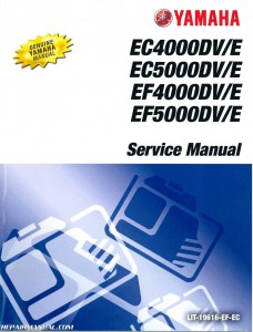 Yamaha EC EF 4000DV E EC EF 5000DV E Generator Service Manual