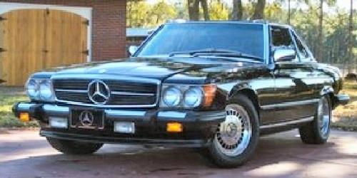 Mercedes 380SLC 1981 TO 1985 Factory Service manual