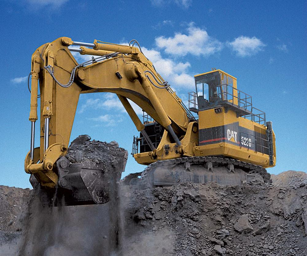 Mining excavator Caterpillar 5230 76a7c76c 9d56 4f4d 820e ac93fe9f03d6