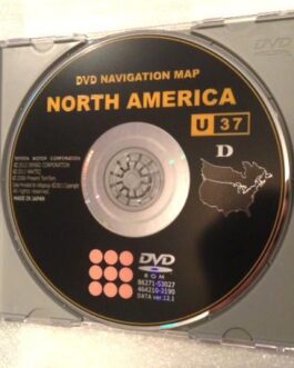 2013 TOYOTA LEXUS U37 GPS NAVIGATION DVD V12.1 GEN 5