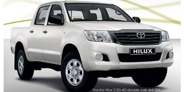 Toyota Hilux 2.5D 4D double cab 4x4 SRX ToyoHilu3ffd3l