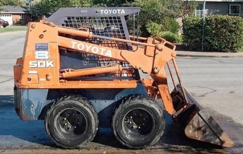 Toyota 2SGK6 2SDK6 2SDK7 2SDK8 Skid Steer Loader Service Repair Workshop Manual