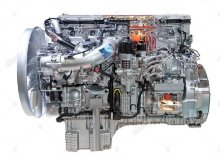 functional vut out model of an actros engine mercedes benz actros DH86AP