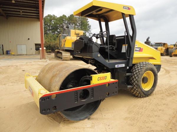 hypac compactor roller 2
