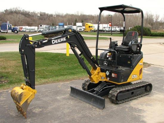 john deere 17d mini excavator rental surrey 1