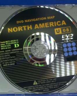 2014 Toyota Lexus Navigation GPS 13.1 Gen 2/3 West U08 DVD